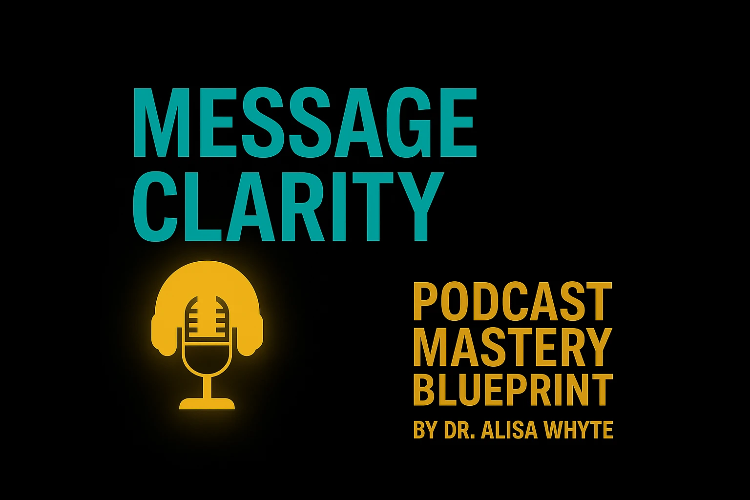 Complete Your Podcast Mastery Workbook lesson poster