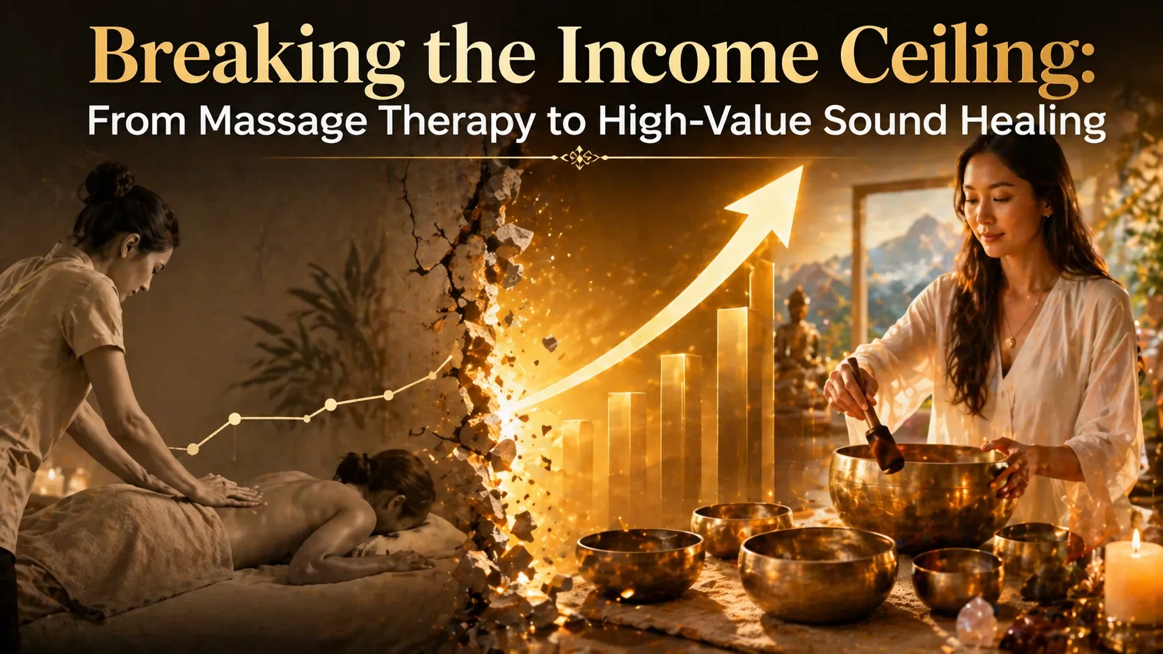 Breaking the Income Ceiling: From Massage Therapy to High-Value Sound Healing lesson poster