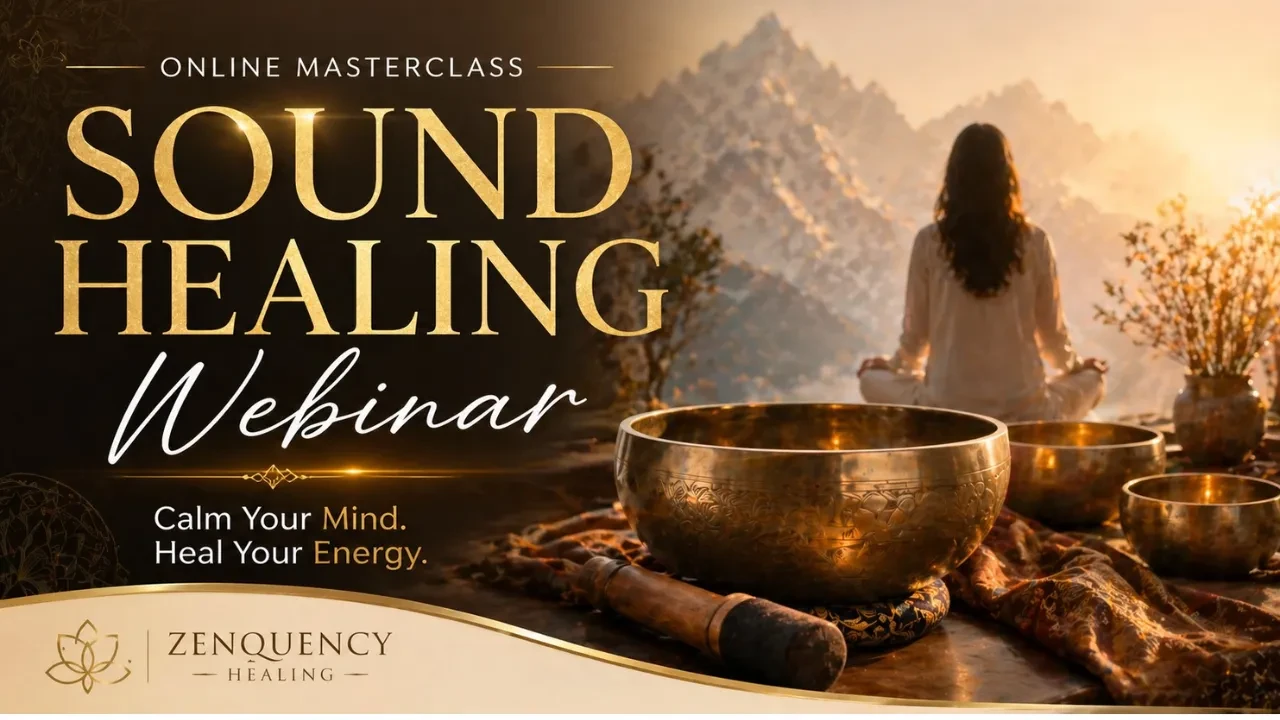 Sound Healing Online Webinar (REPLAY) lesson poster