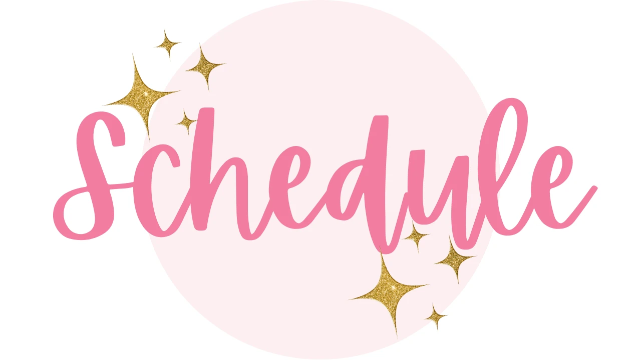 Workshop Schedule lesson poster