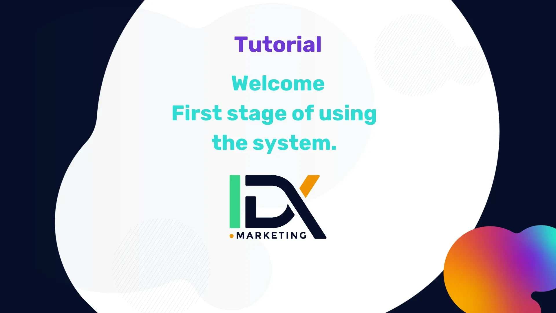 Tutorial Video Onboarding lesson poster