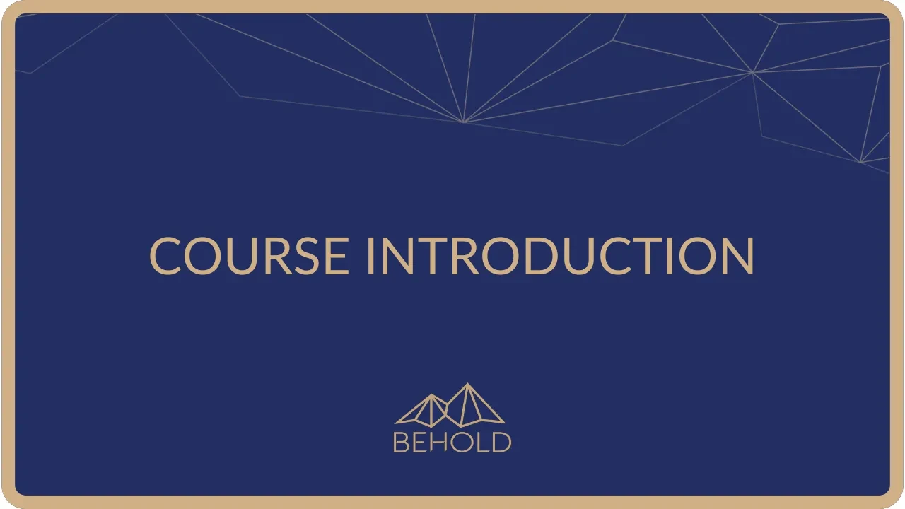 Aloha and Course Introduction lesson poster