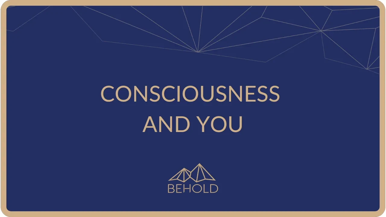 Consciousness & You lesson poster