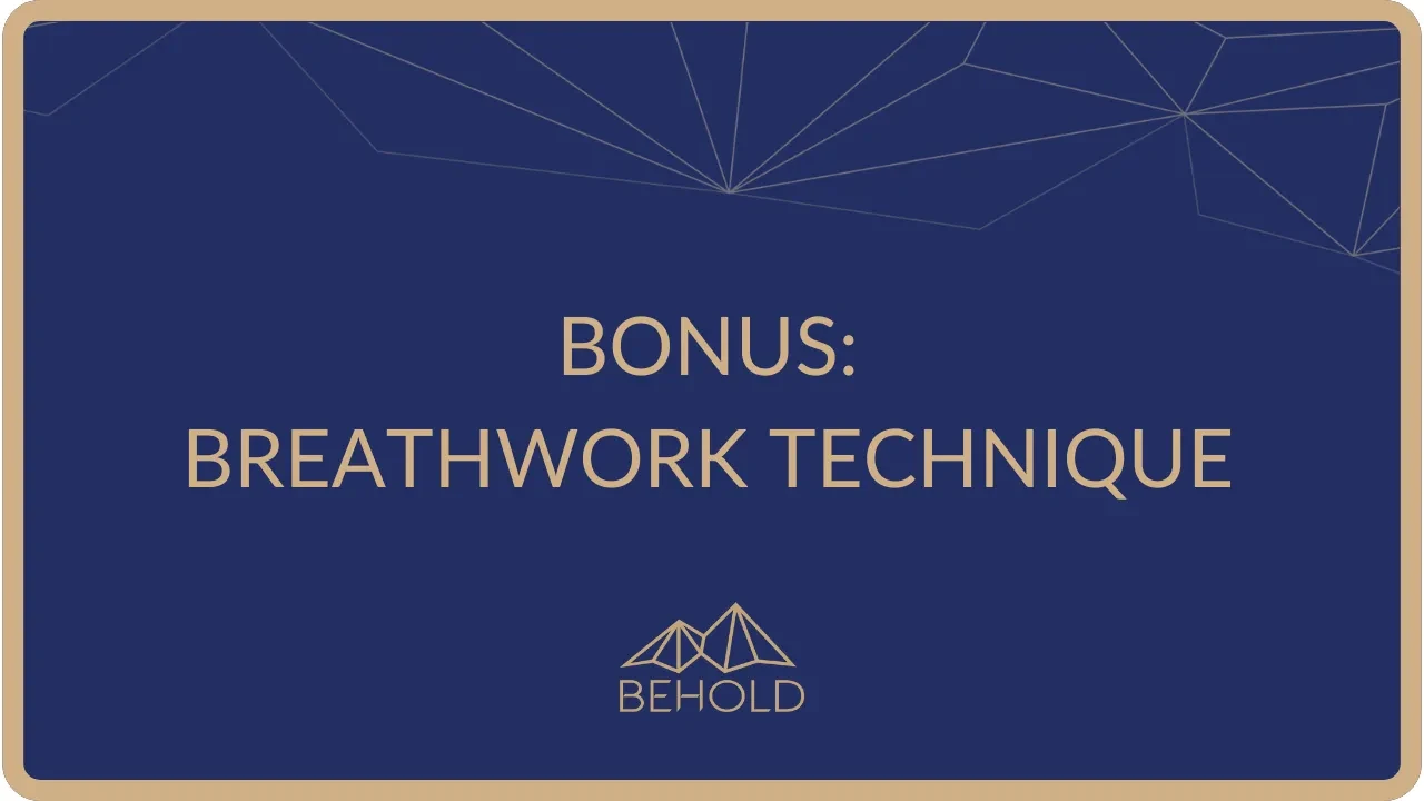 BONUS: Breathwork Techniques lesson poster