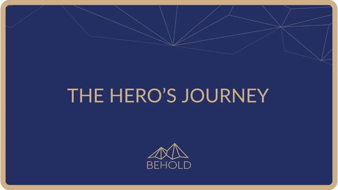 The Hero's Journey lesson poster