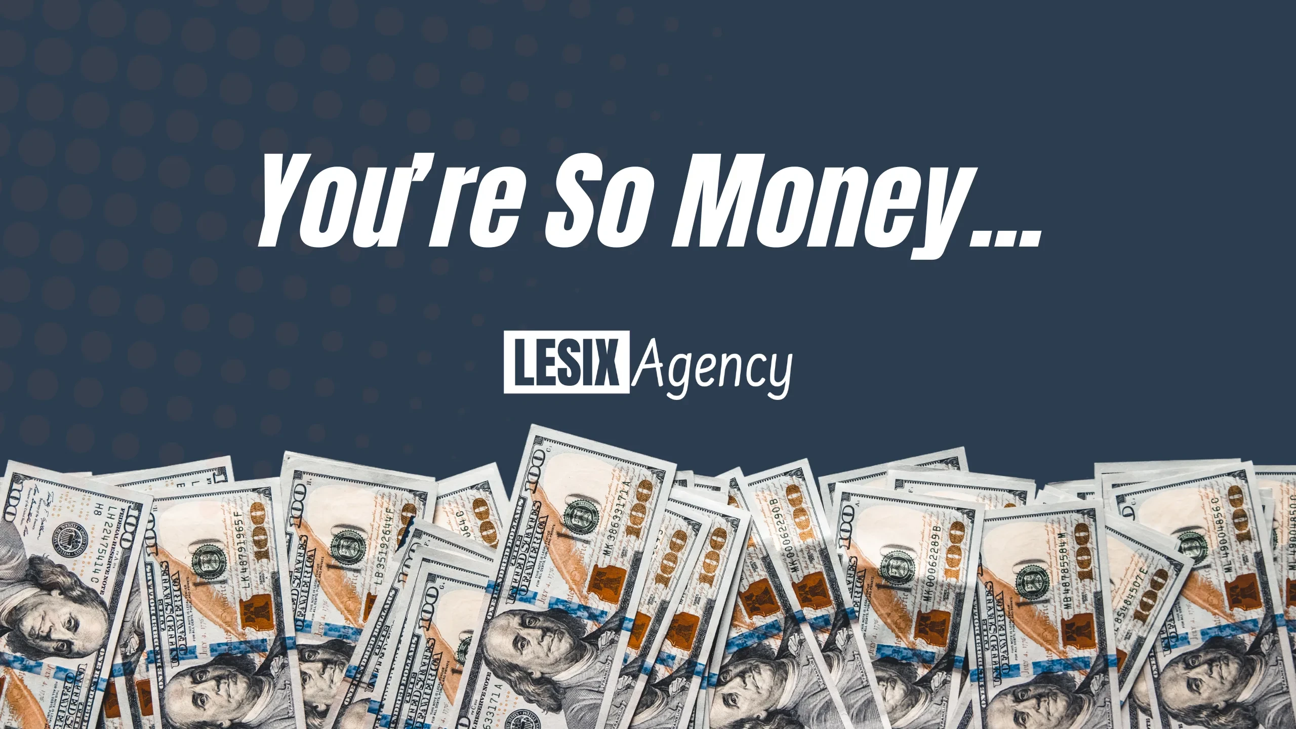 You're So Money! lesson poster