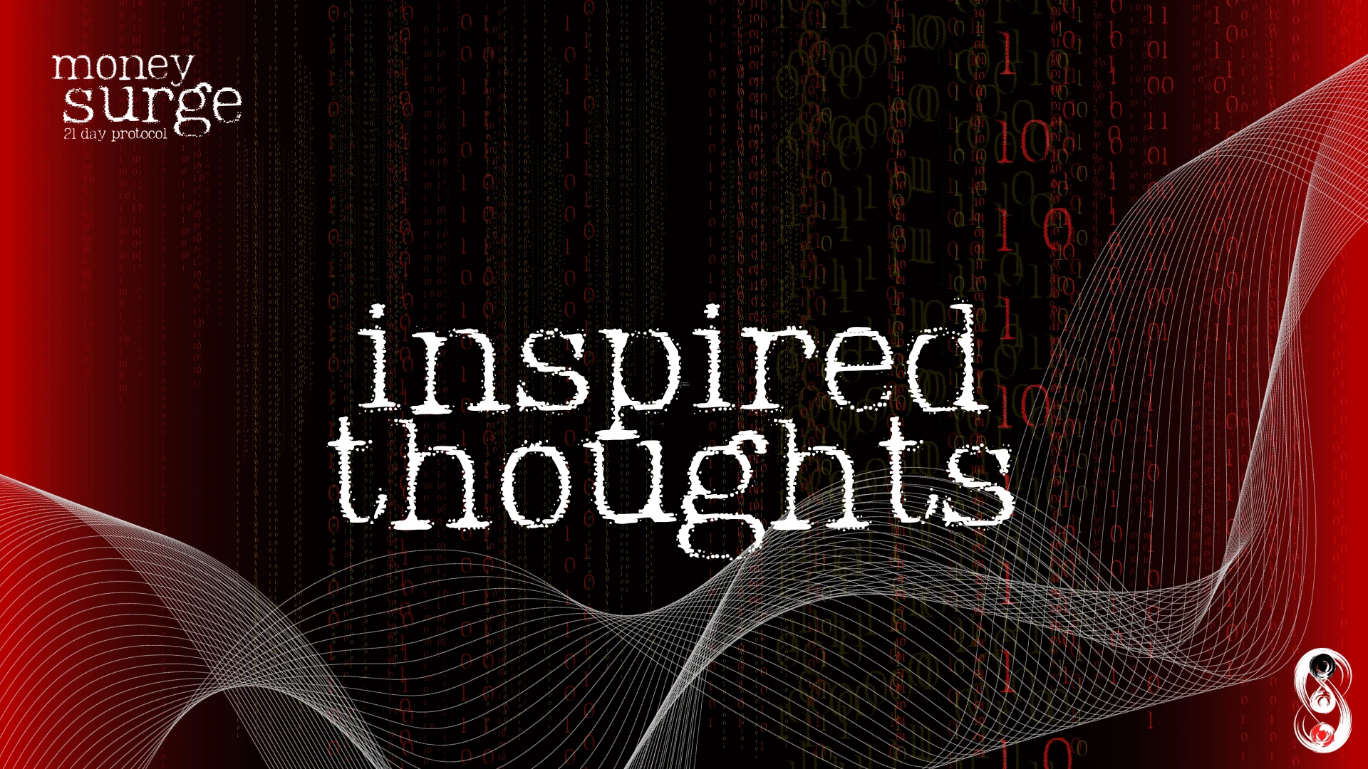 Inspired Thoughts | I Am So Inspired lesson poster