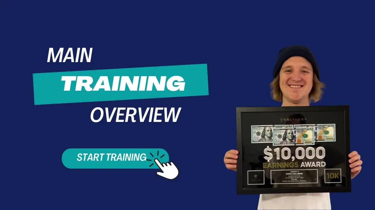 Main Training Overview lesson poster