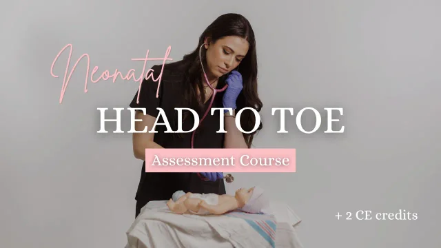 Amanda's Neonatal Physical Assessment Course - 2 CE credits!
