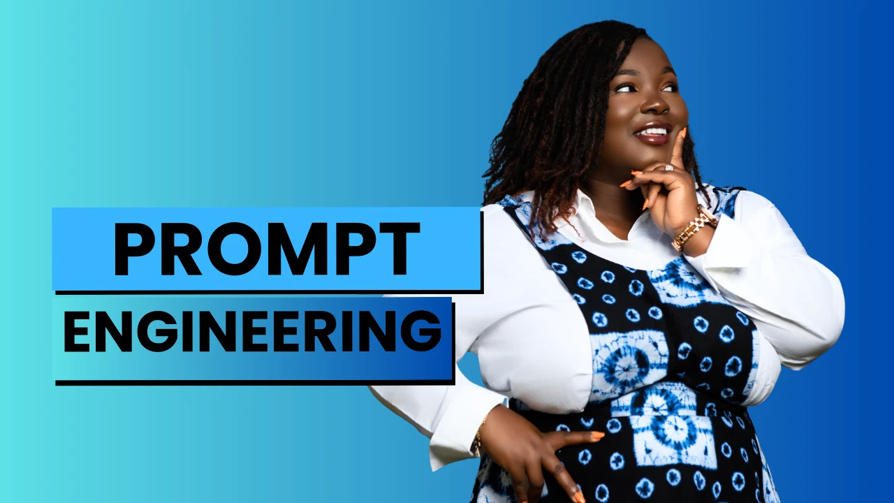 Bienvenue sur le cours Prompt Engineering  lesson poster