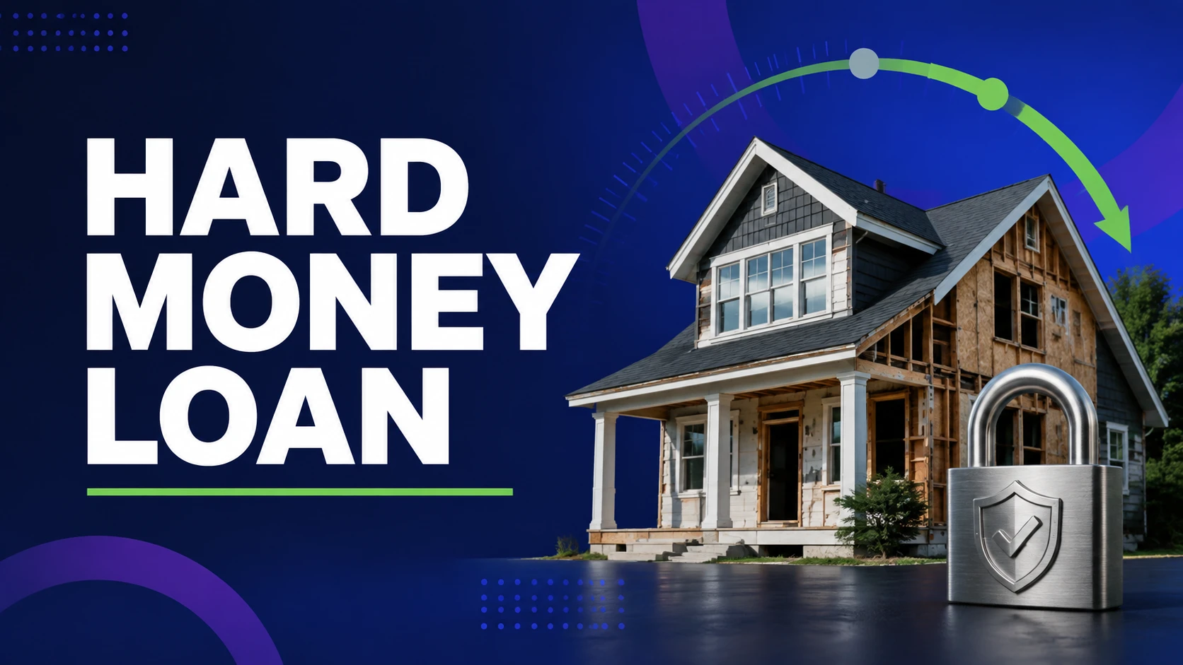 Hard Money Loan lesson poster