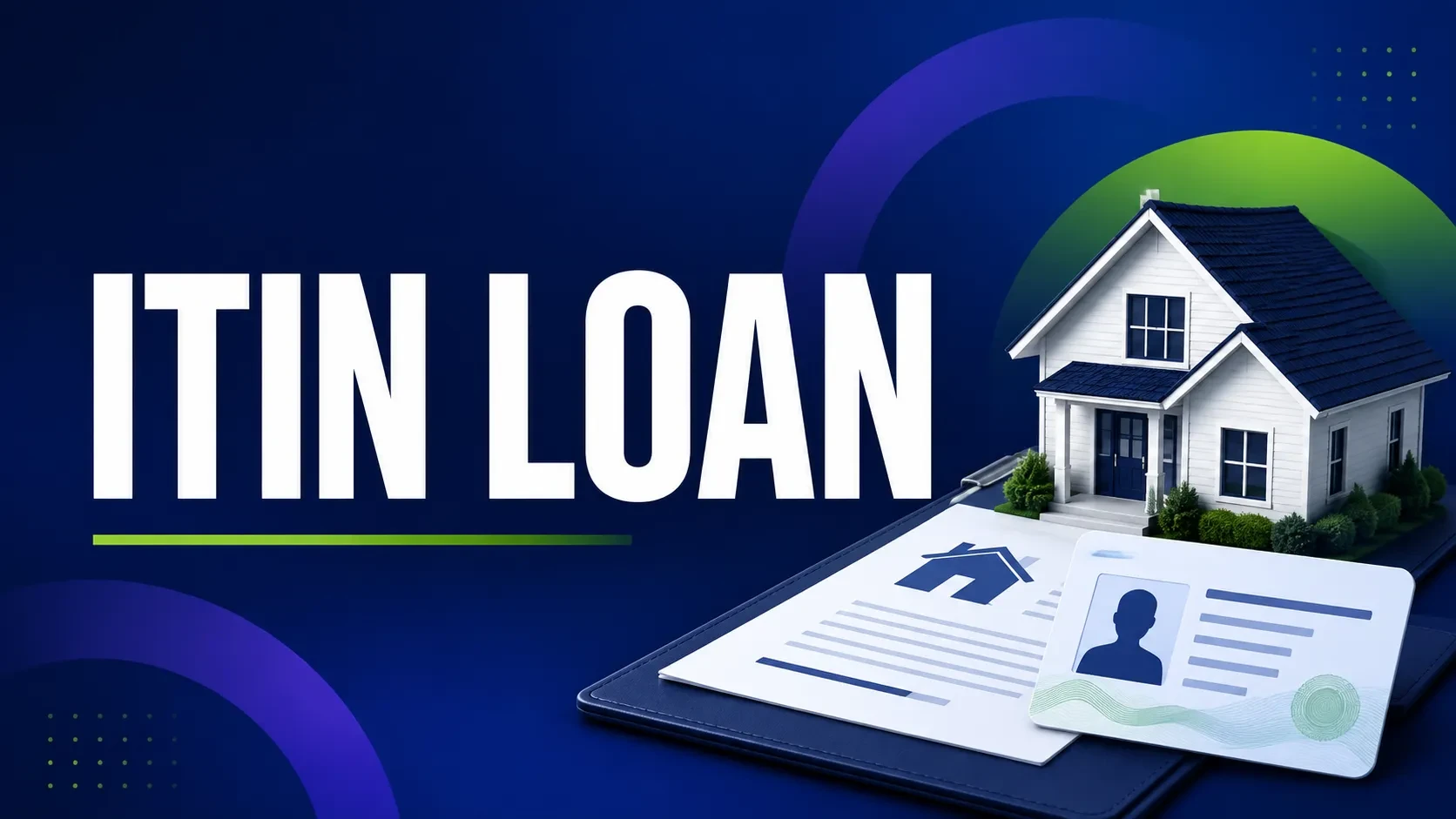 ITIN Loan lesson poster