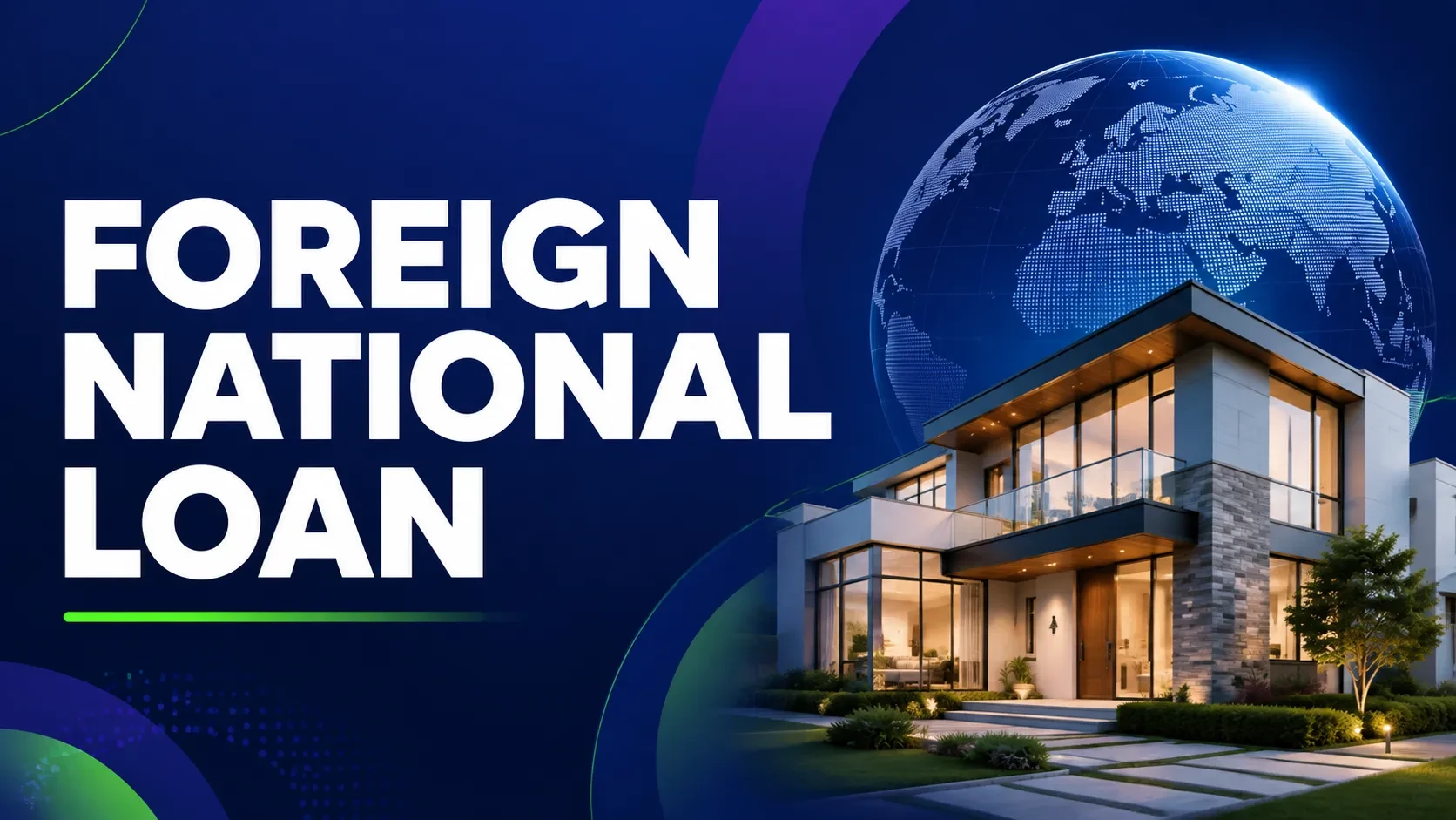 Foreign National Loan lesson poster