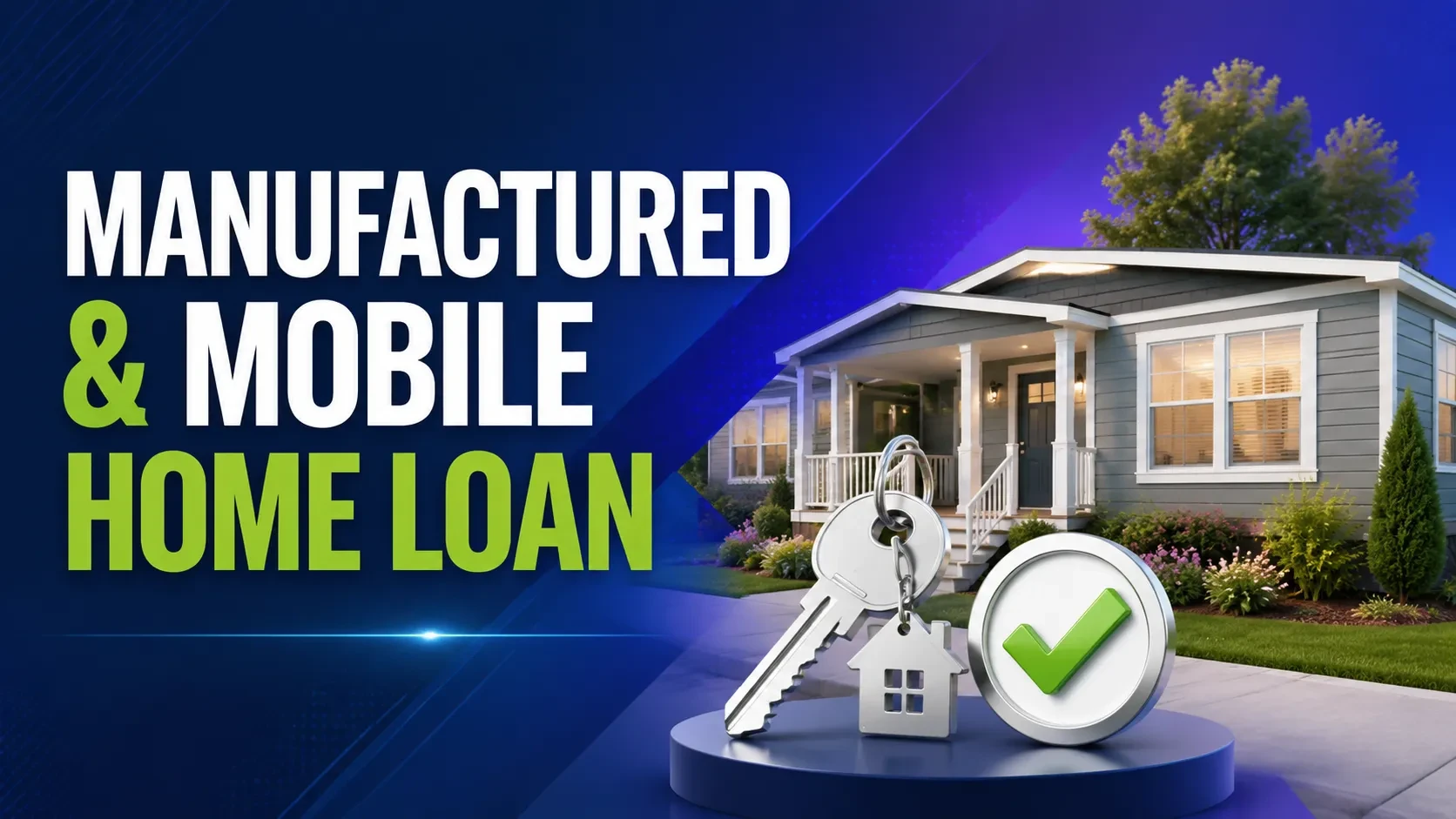 Manufactured & Mobile Home Loan lesson poster