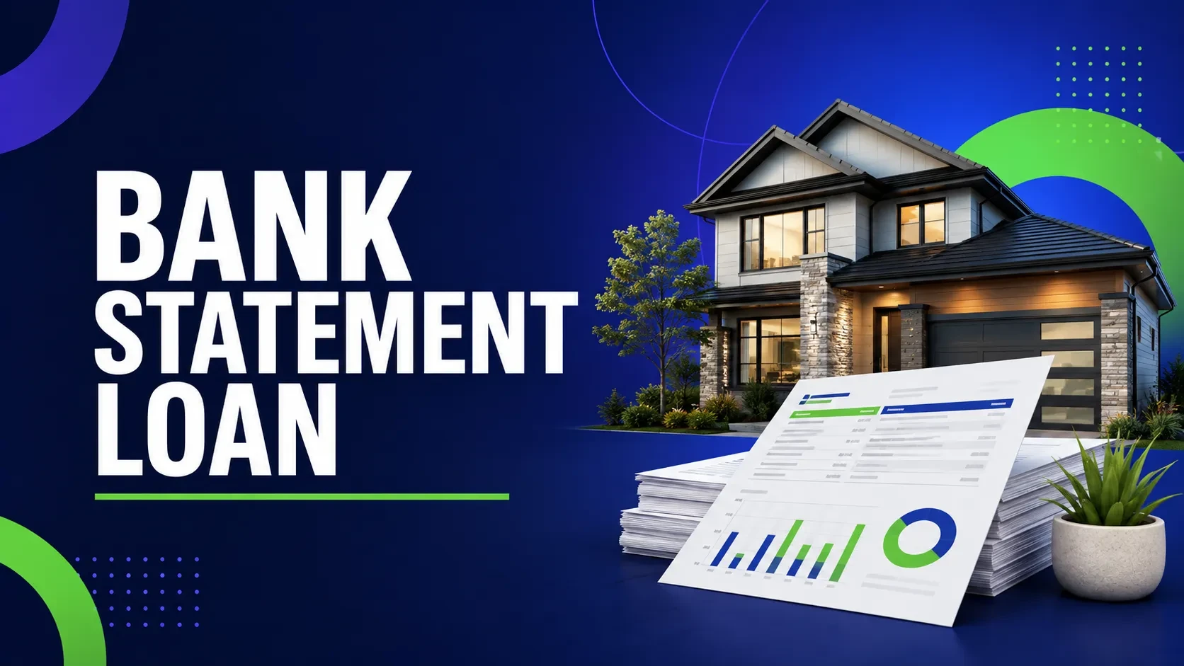 Bank Statement Loan lesson poster
