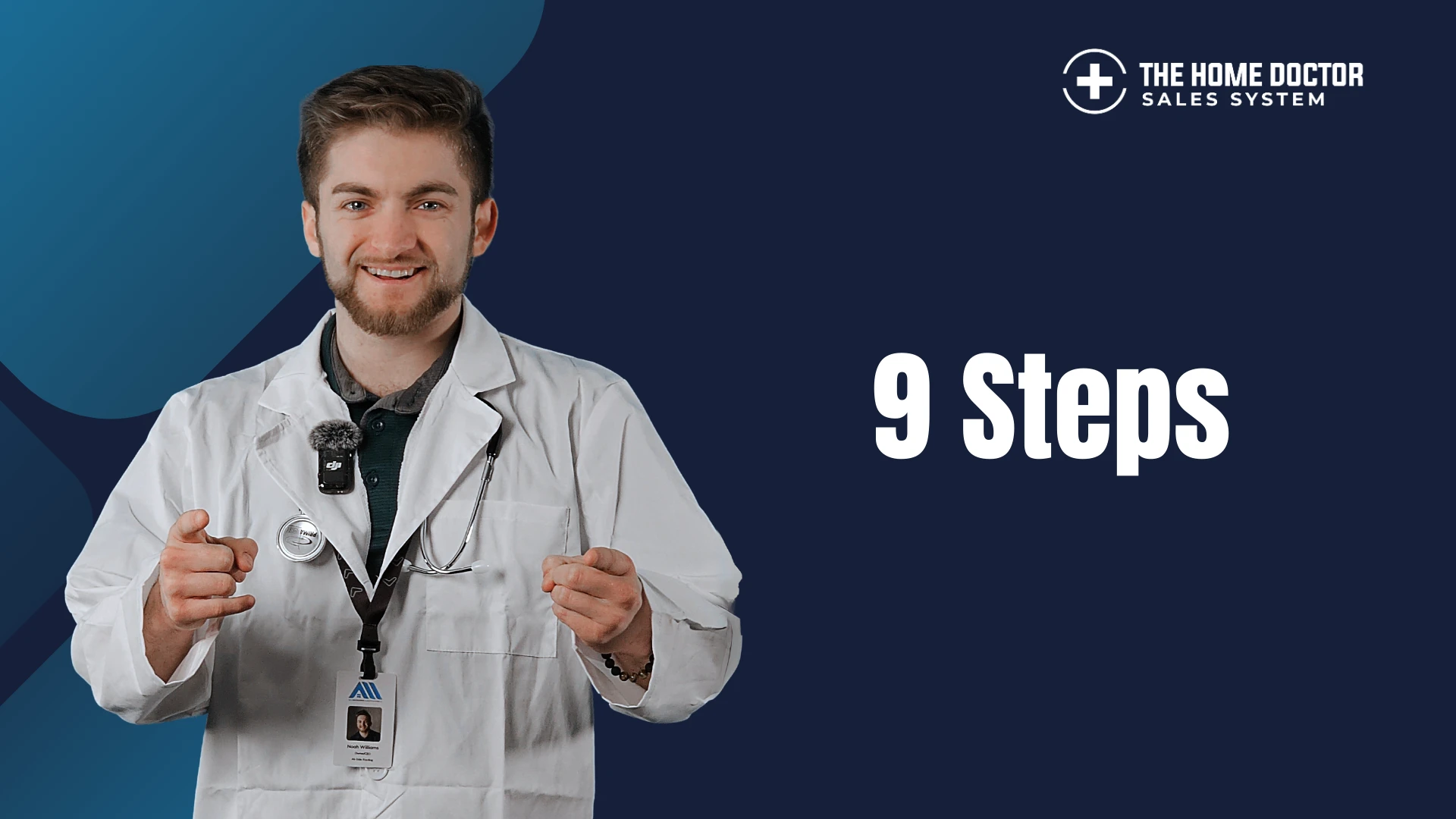 9 Steps lesson poster