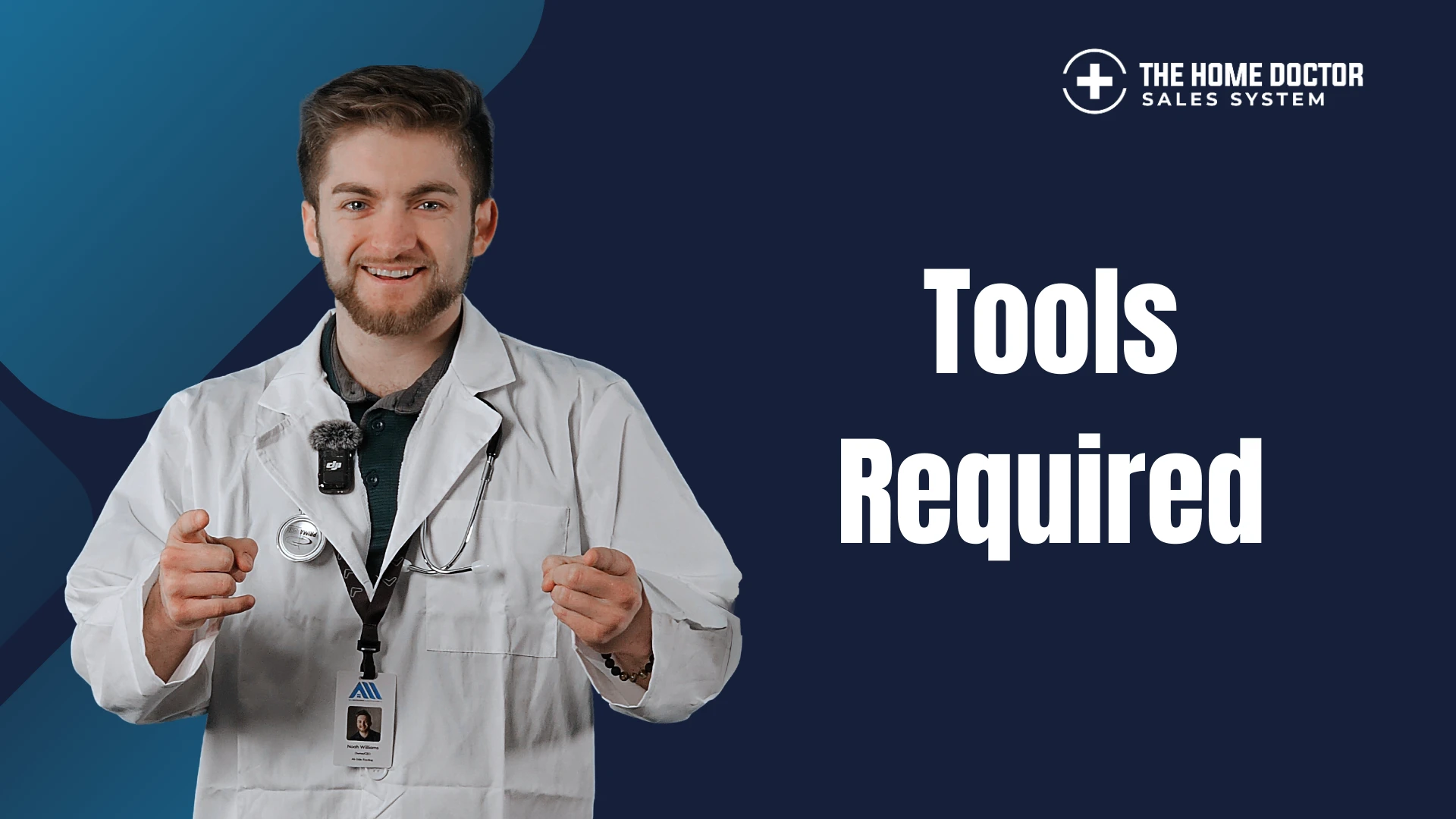 Tools Required lesson poster