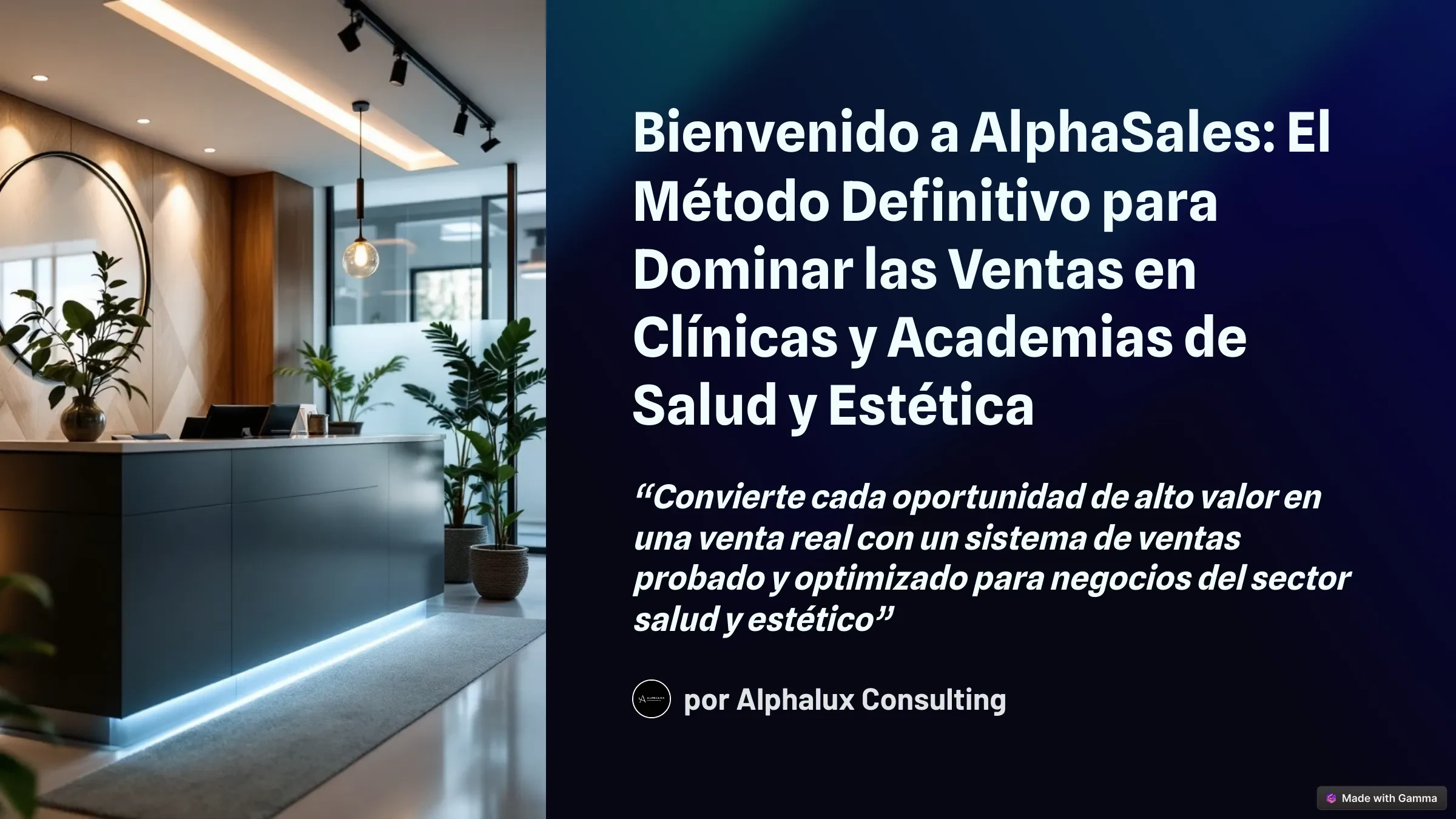 Clase 1: Introducción al Curso AlphaSales lesson poster