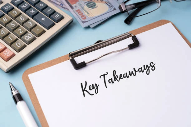 Key Takeaways lesson poster