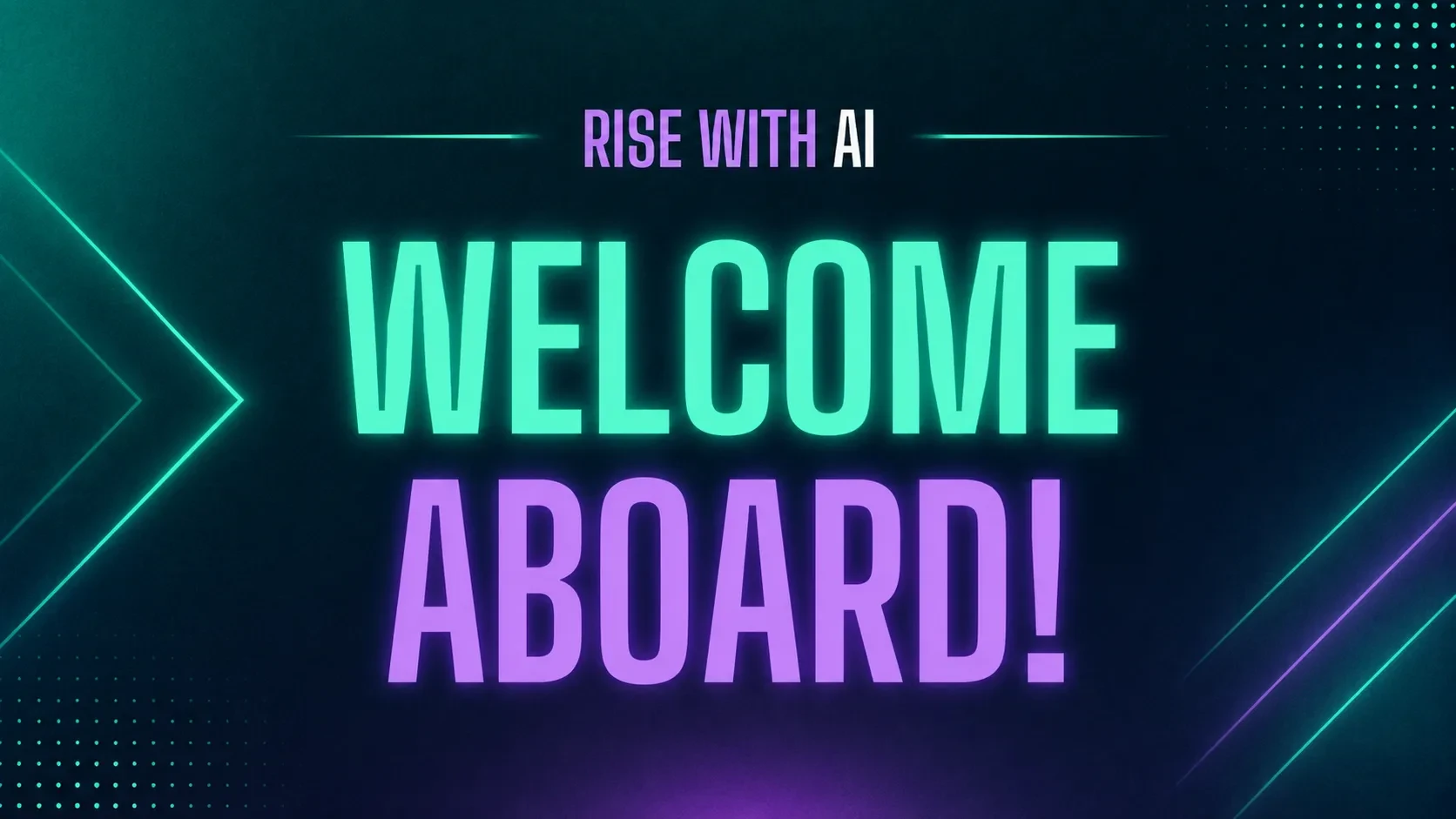 Welcome Aboard! lesson poster