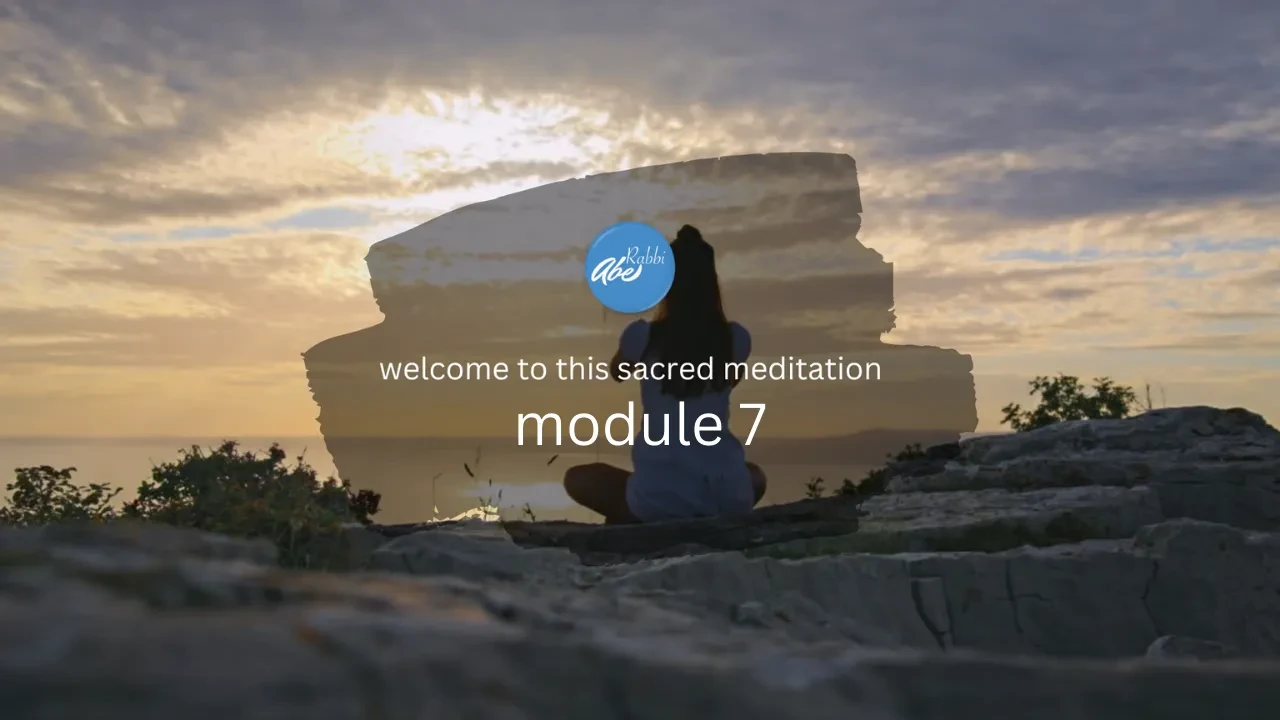 Guided Meditation: Module 7 lesson poster
