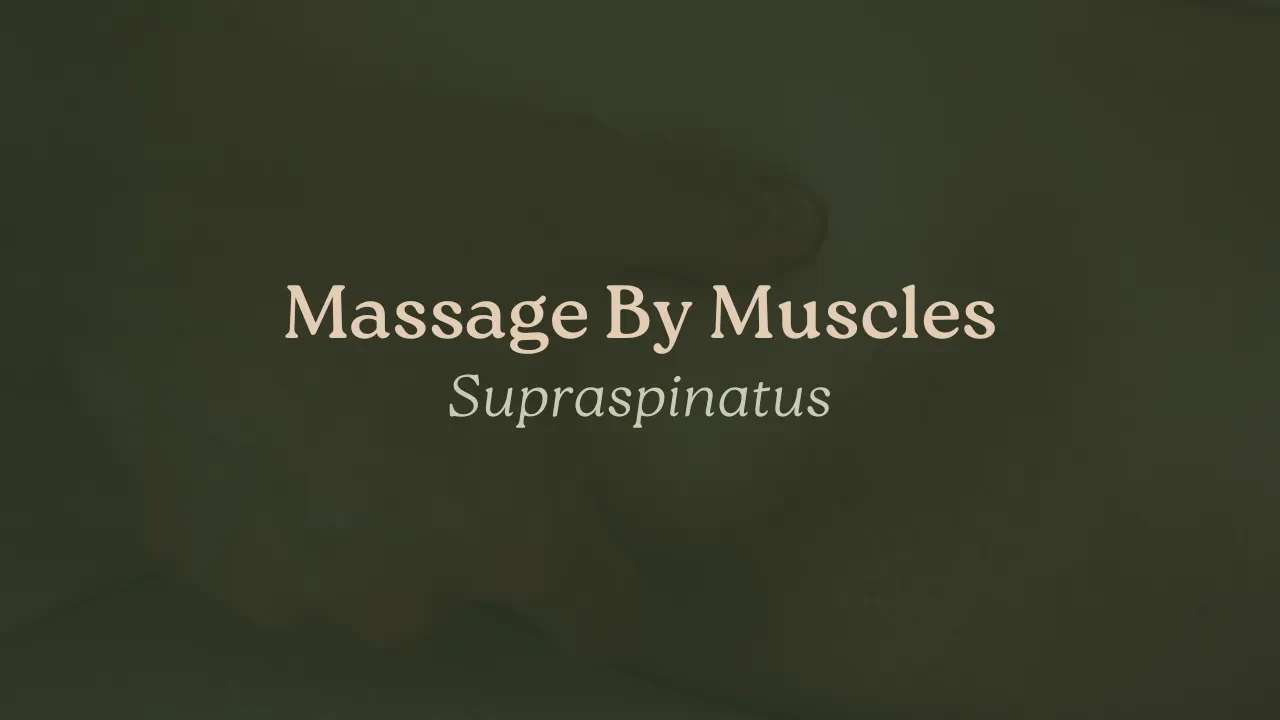Supraspinatus lesson poster