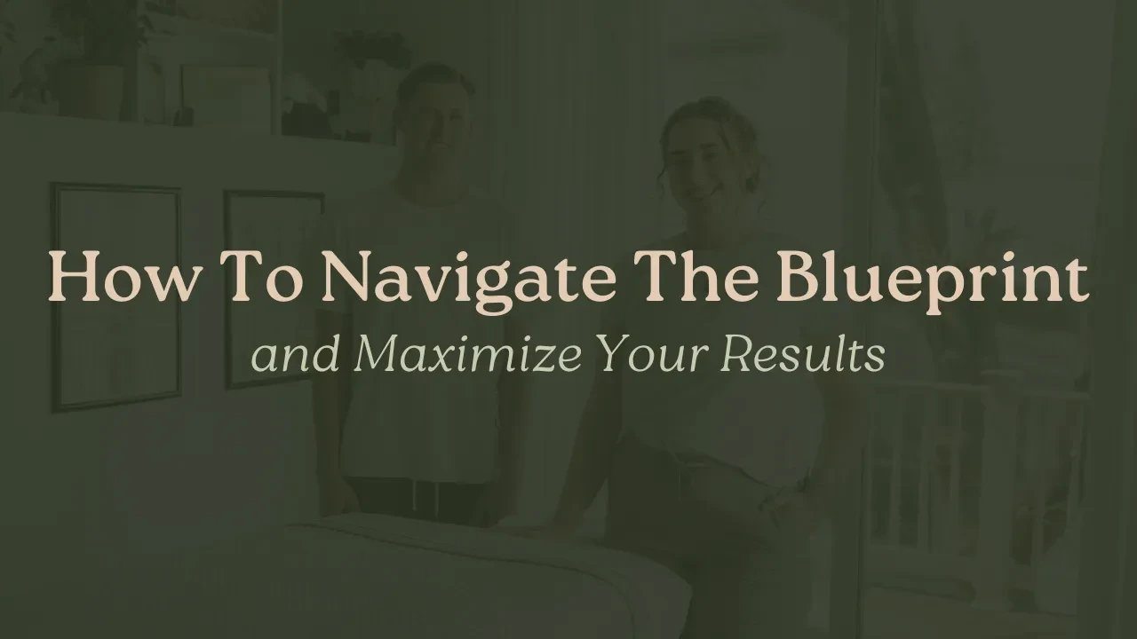How to Navigate the Blueprint and Maximize Your Results lesson poster