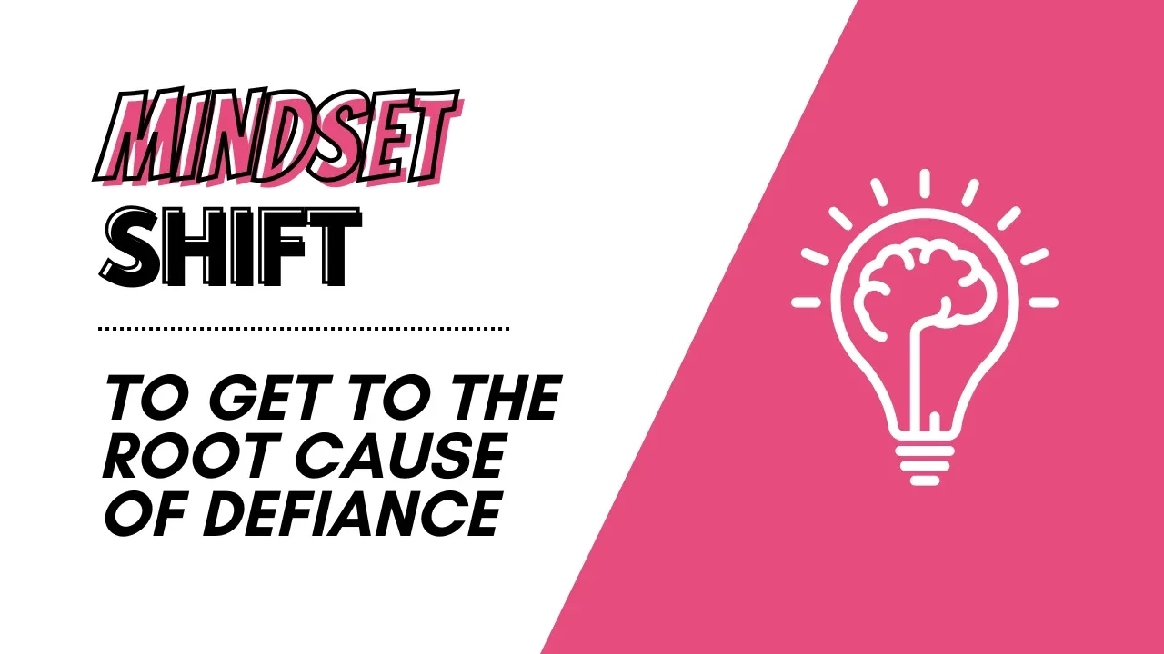 Day #2: Mindset Shift lesson poster