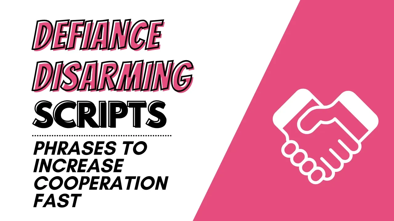 Day #6: Defiance Disarming Scripts lesson poster