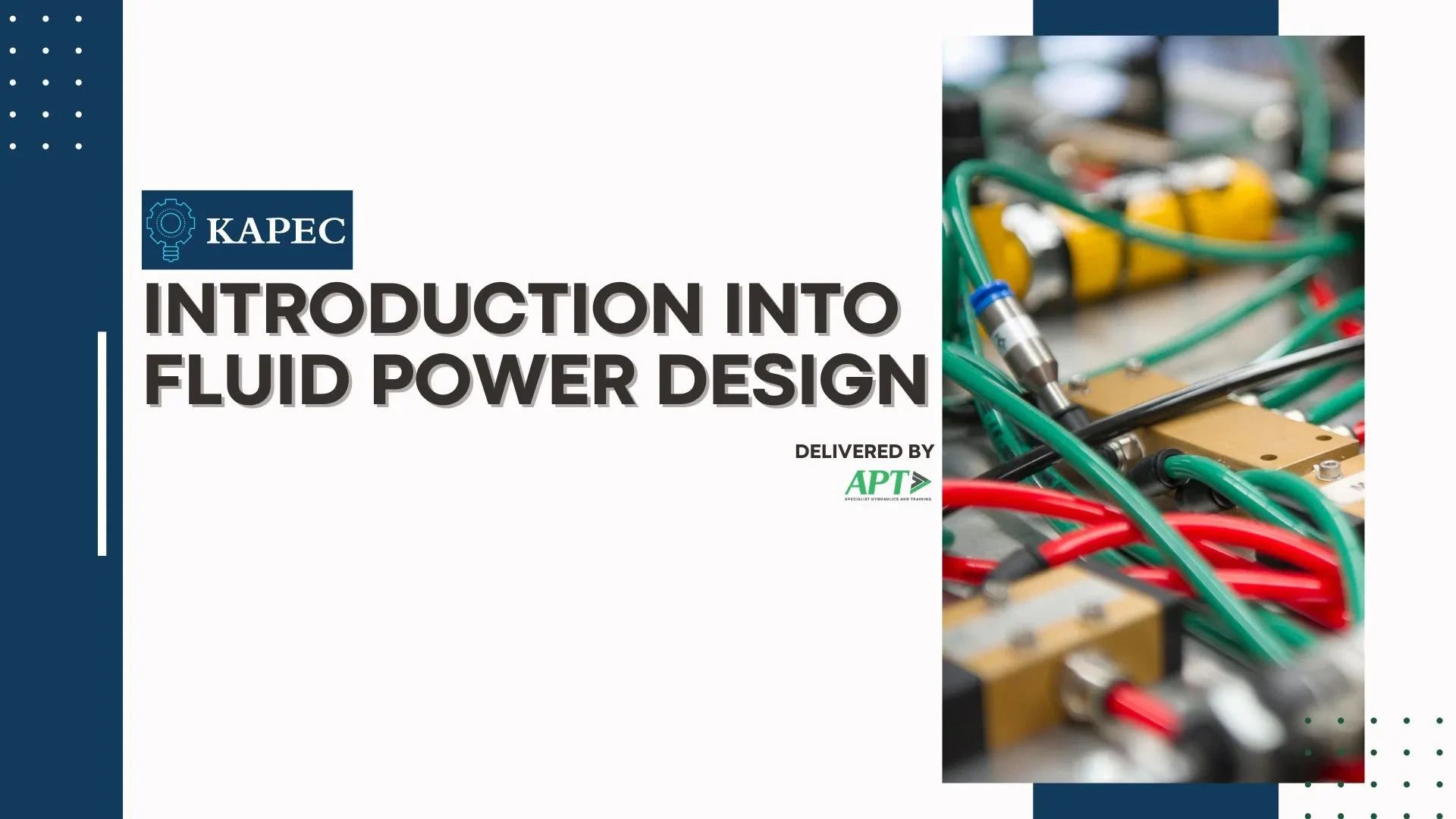 TOPIC 1 - Engineering Principles for Fluid Power Design lesson poster