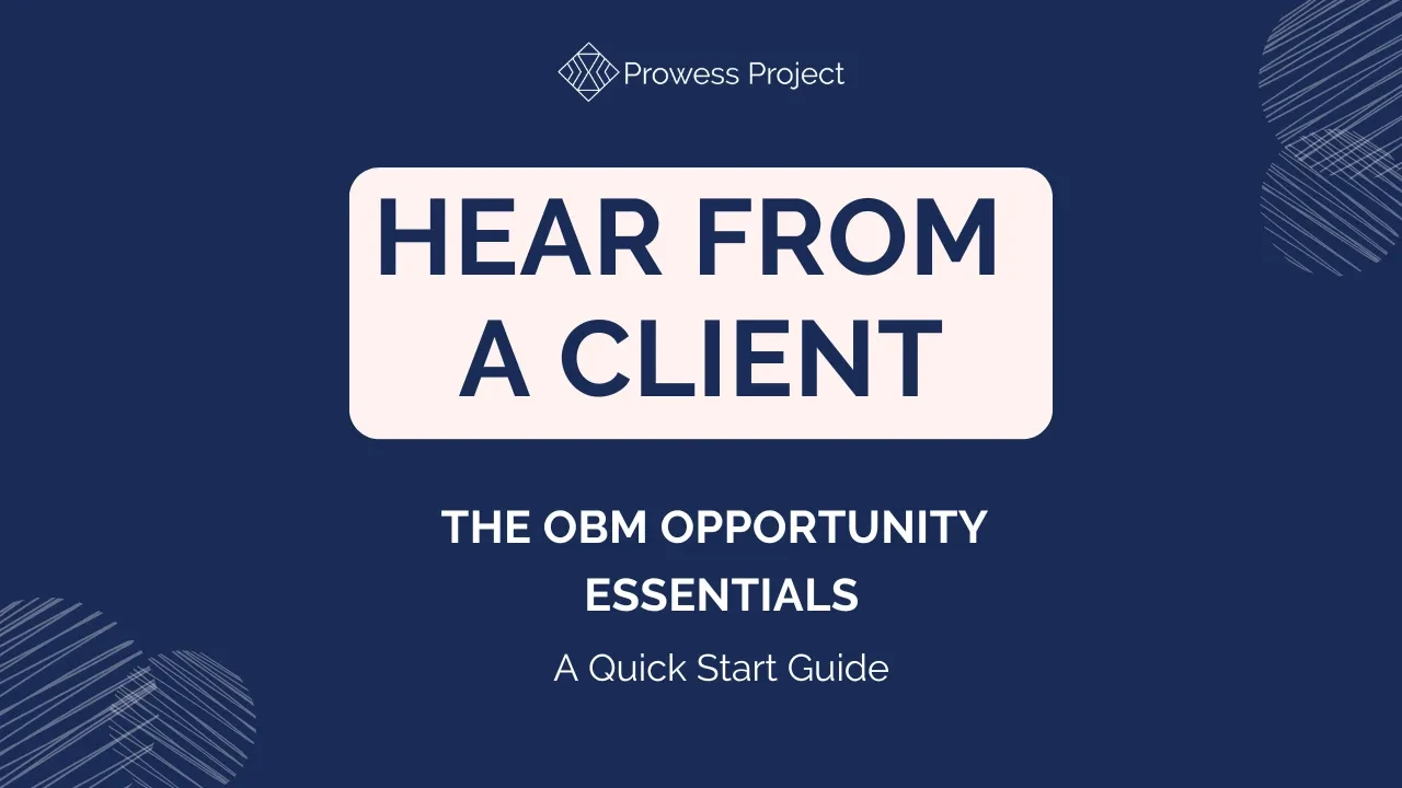 Hear from a Client lesson poster