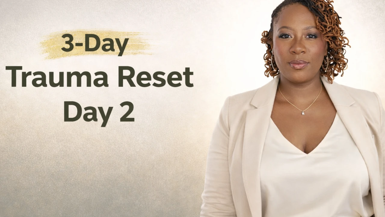3-Day Trauma Reset Intensive (Day 2) lesson poster