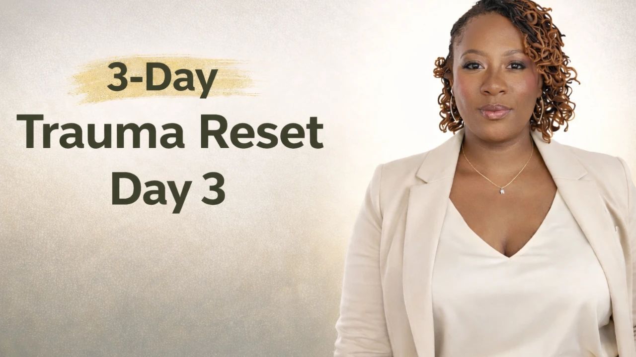 3-Day Trauma Reset Intensive (Day 3) lesson poster
