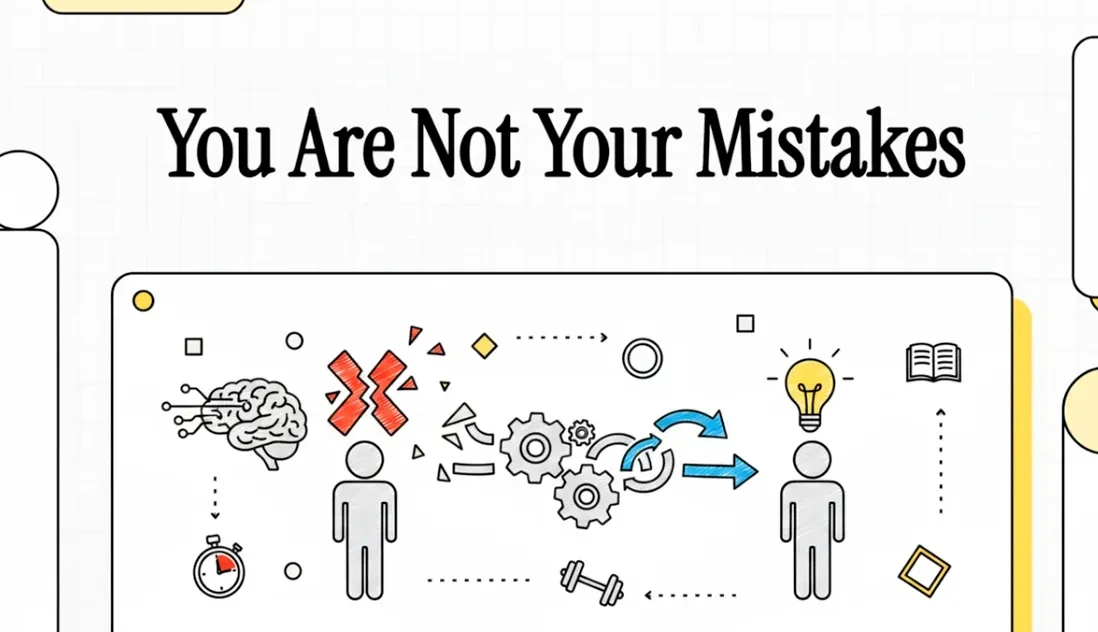 Module 2: You Are Not Your Mistakes lesson poster