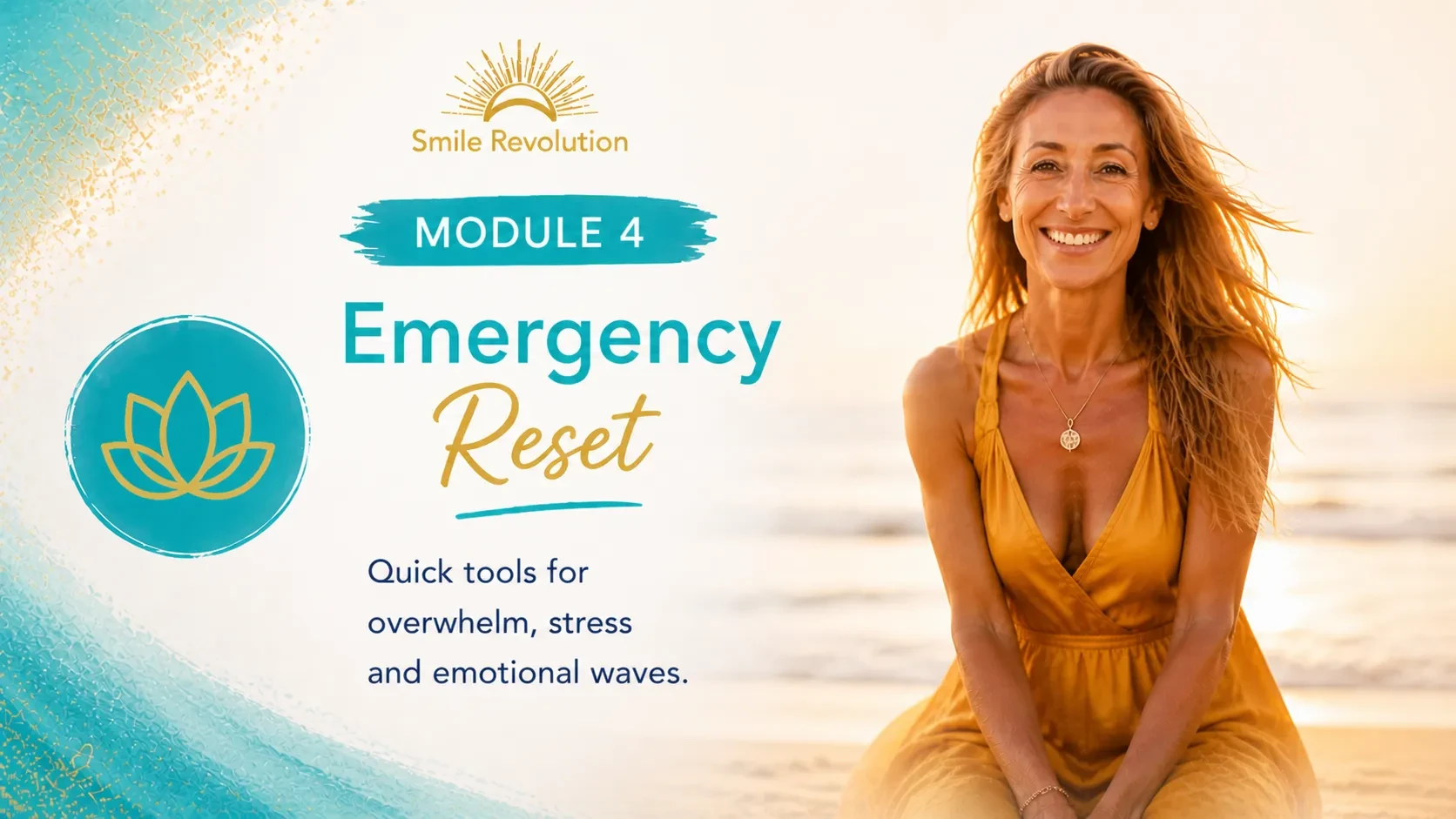🔹 MODULE 4 — Emergency Reset lesson poster