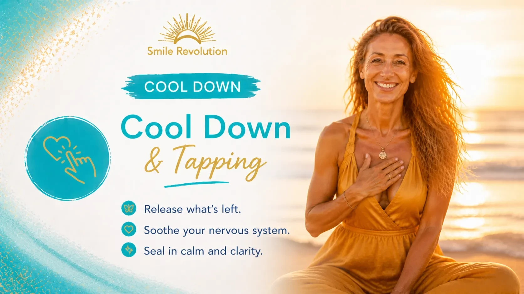 🔥 Cool Down & Tapping lesson poster