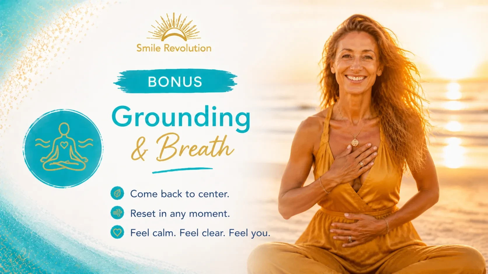 🔥 BONUS — Grounding & Breath lesson poster