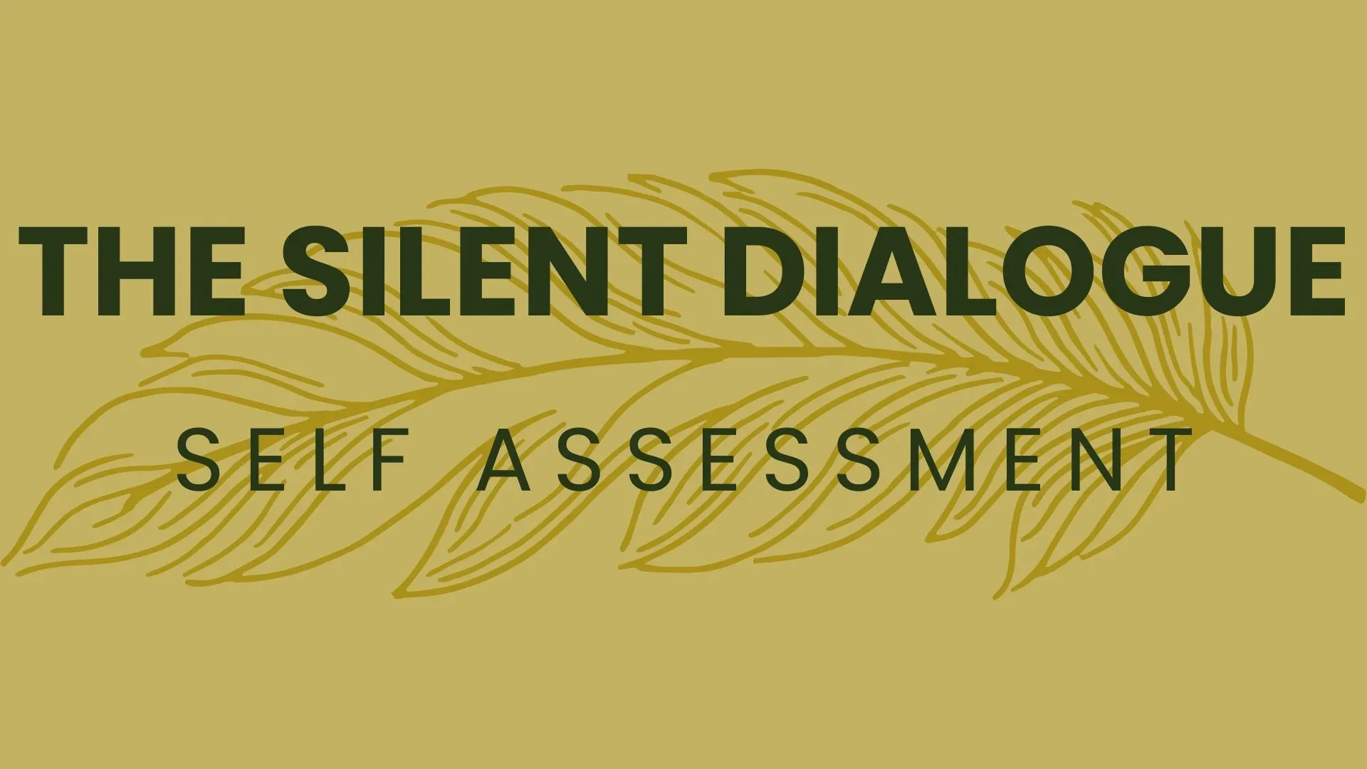 Self-Assessment lesson poster