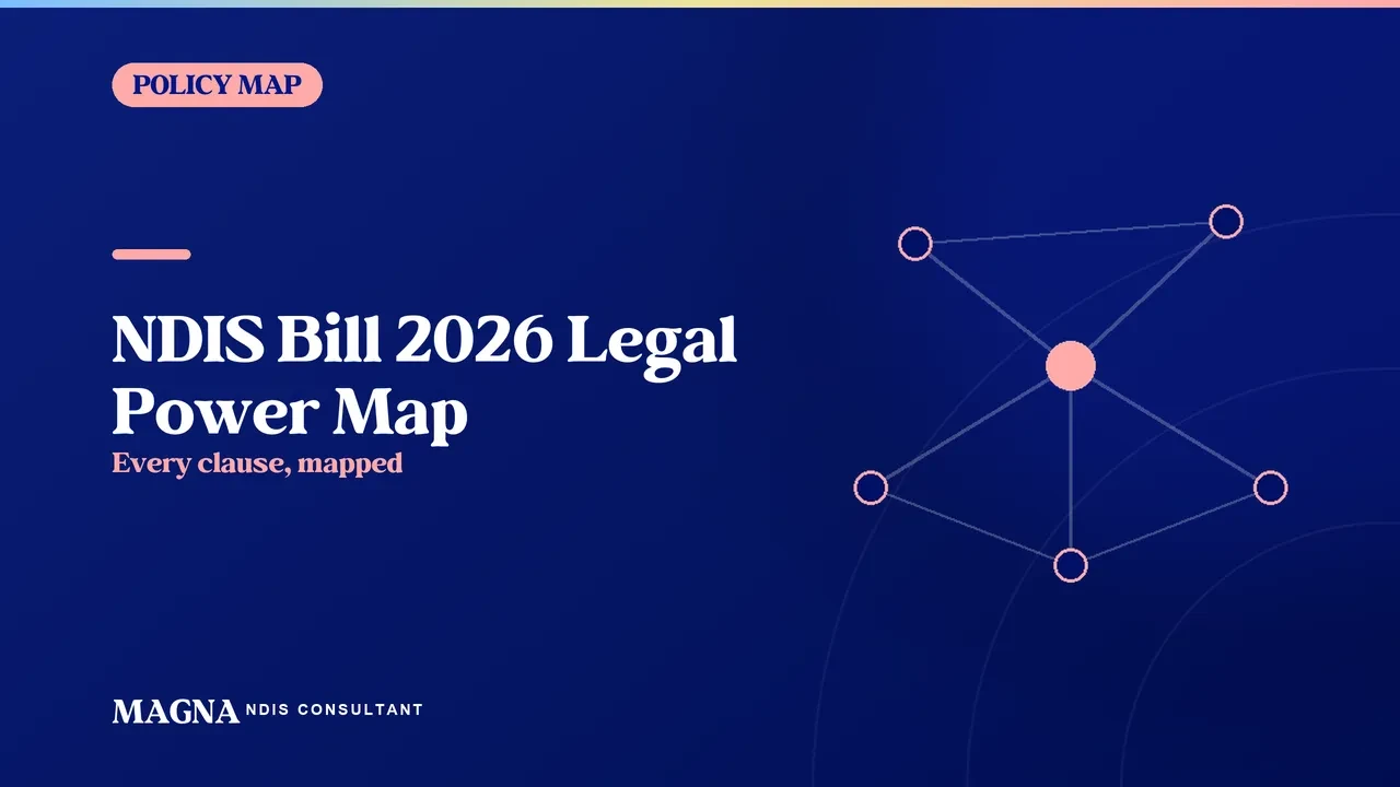 NDIS Bill 2026 Legal Power Map - your resource lesson poster