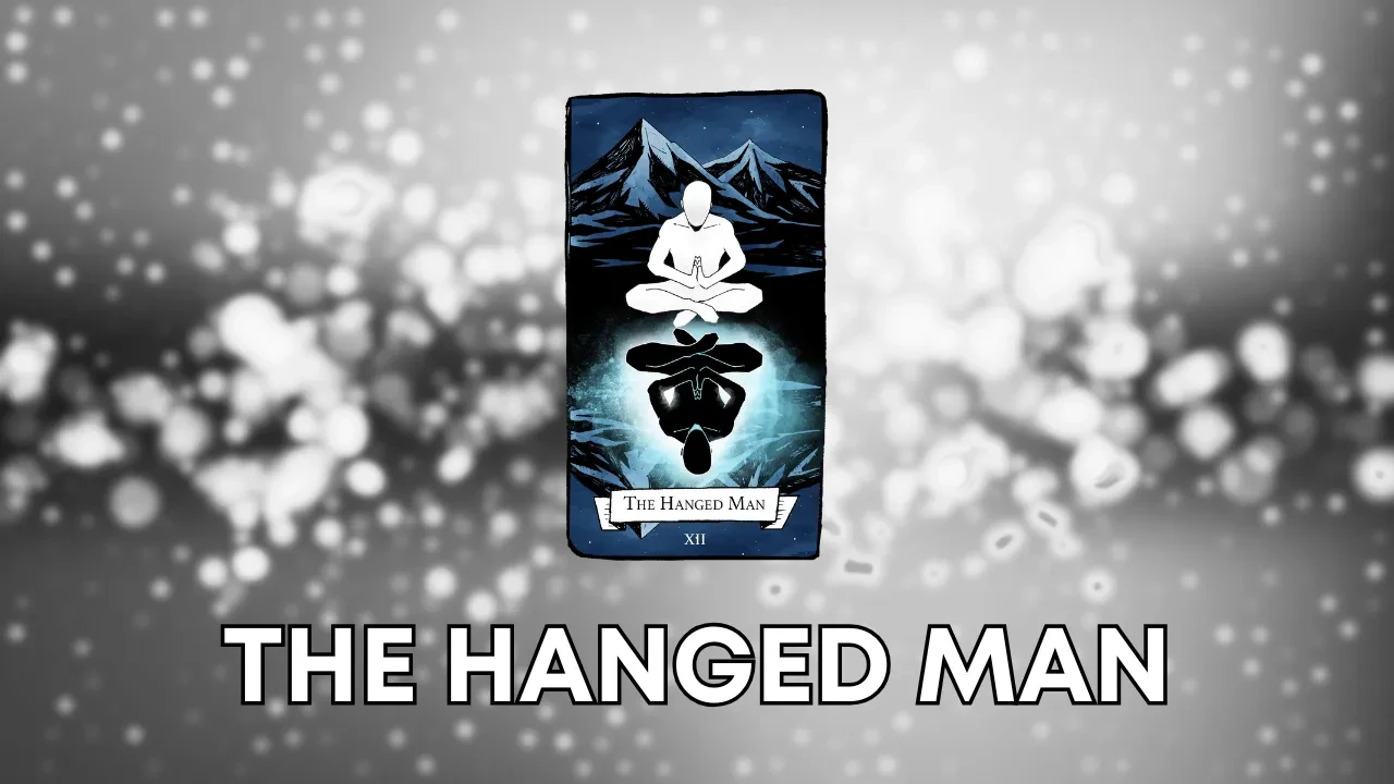 The Hanged Man lesson poster