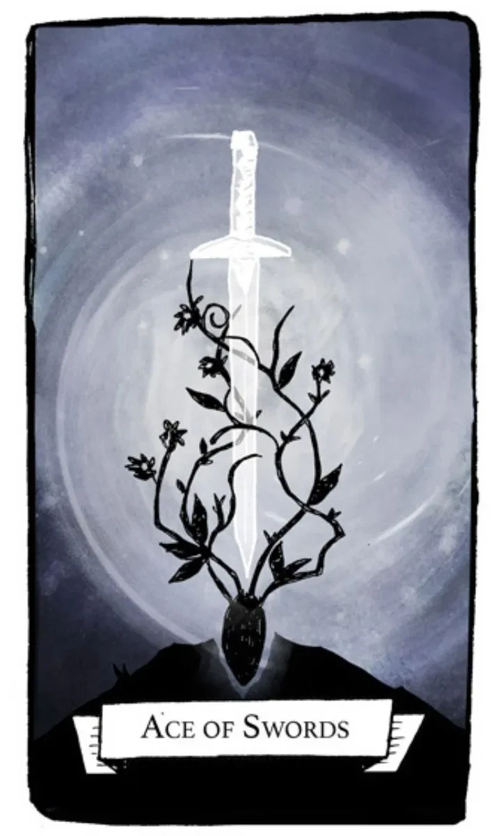 The Suit of Swords lesson poster