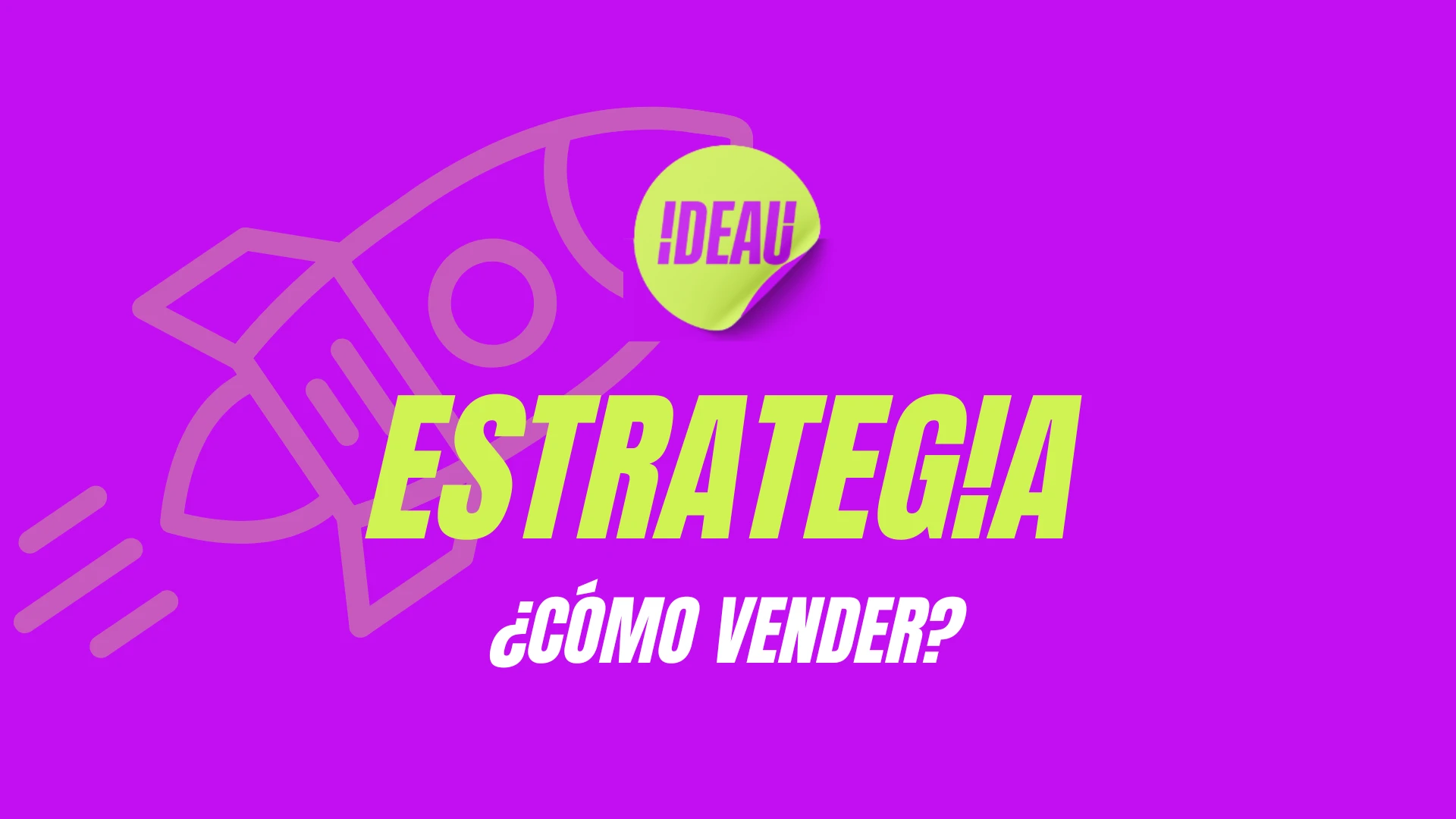 Lección 1: Estrategia lesson poster