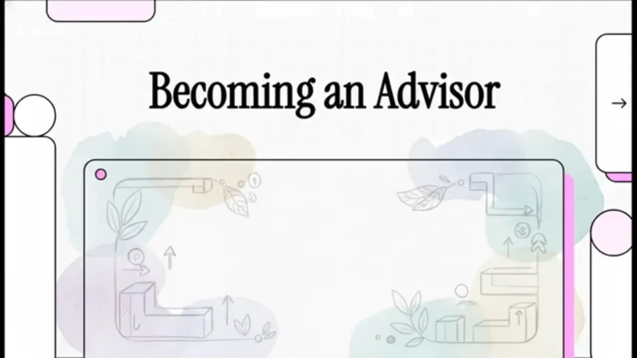 Your First Step Toward Becoming a Structur'd Advisor lesson poster