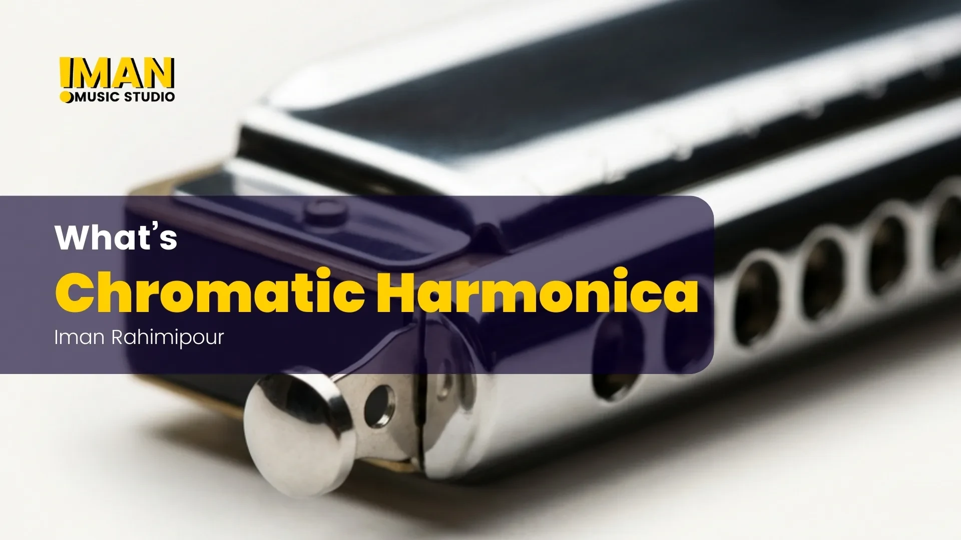 What is a chromatic harmonica? lesson poster