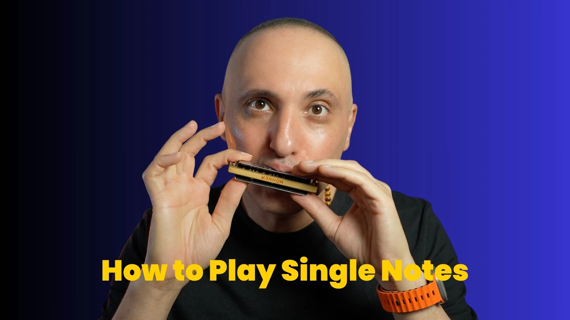 How to Play Single Notes lesson poster