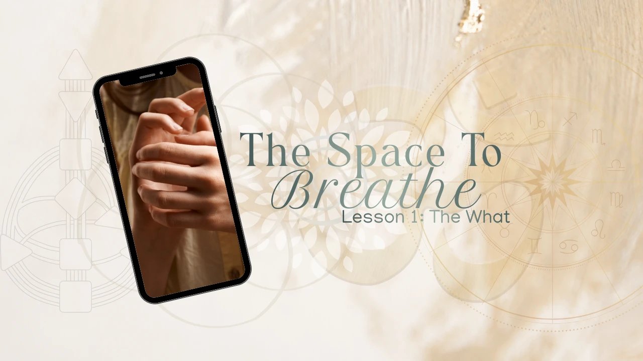 Lesson 1: The What lesson poster