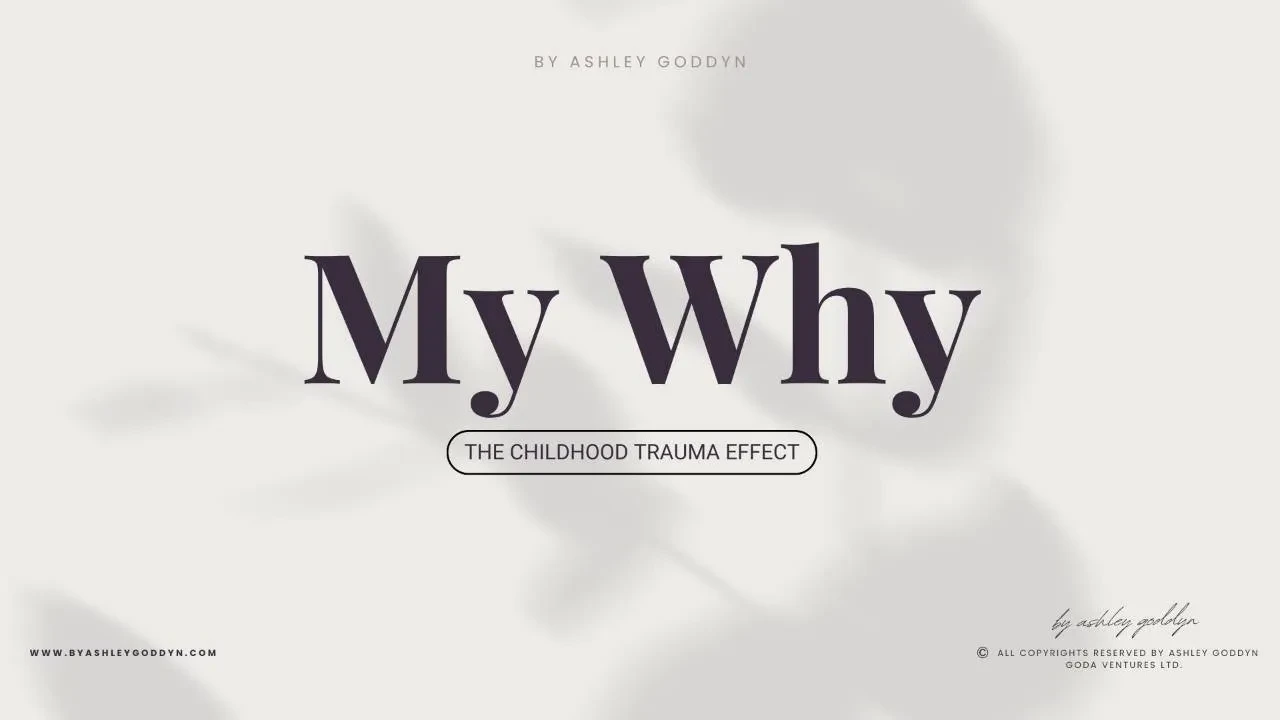 My Why lesson poster