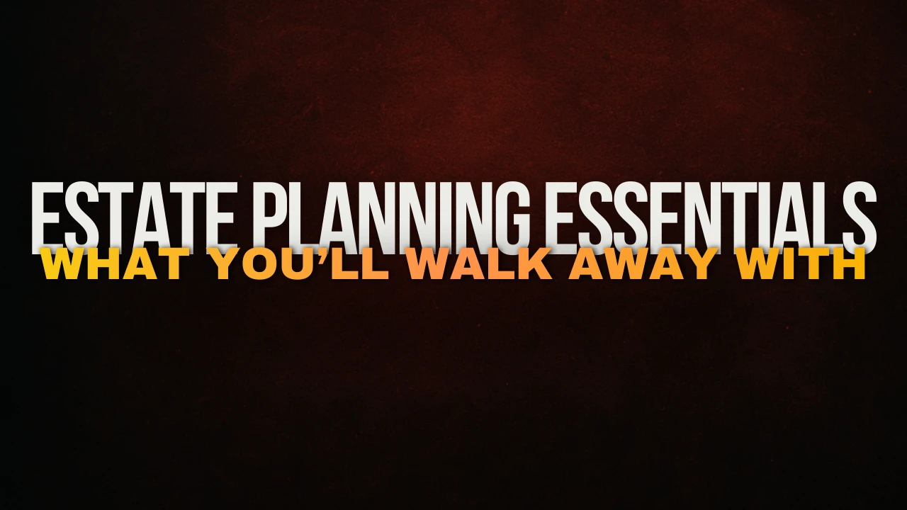 What You'll Walk Away With lesson poster