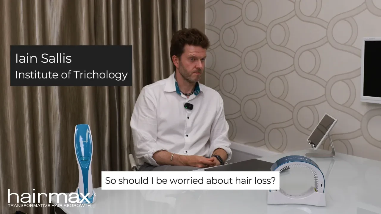So Should I Be Worried About Hair Loss? lesson poster