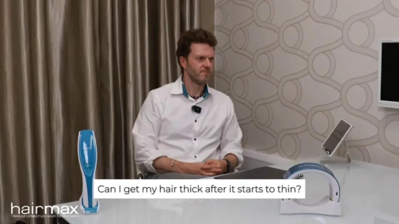 Can I Get My Hair Thick After It Starts To Thin? lesson poster